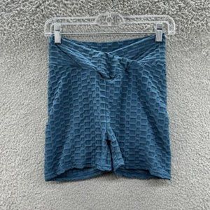 Women's Biker Short Leggings Women's Small/Medium Teal Biker Shorts‎ Size S/M